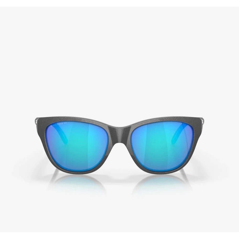 Oakley Hold Out Prizm Polarized Cat Eye Sunglasses Womens 55mm Matte Black